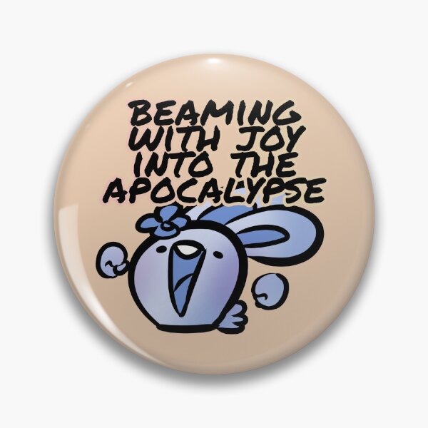 Item preview, Beaming with joy into the apocalypse - Claninchen bunny designed and sold by Claninchen.
