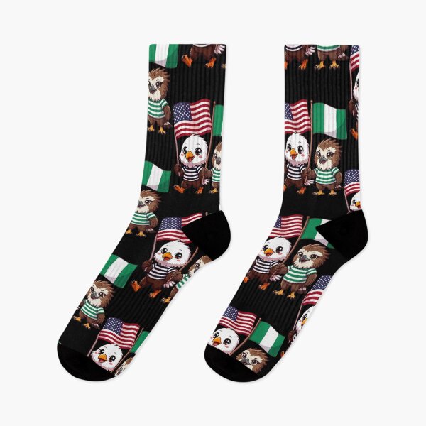 Item preview, the American eagle and its friend the Nigerian eagle designed and sold by SE213.