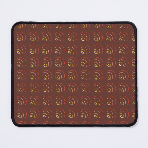 Item preview, Brown seamless circular pattern designed and sold by Desolaa_Arts.