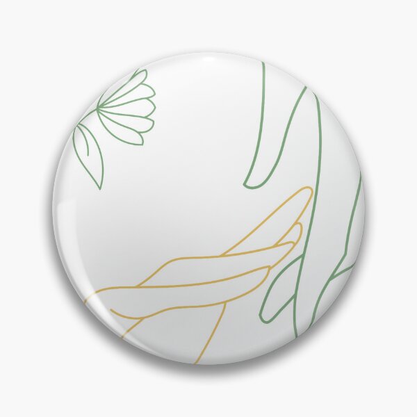 Item preview, Minimalist Hands Holding with Flowers Aesthetic Line Art designed and sold by altanduranstudio.