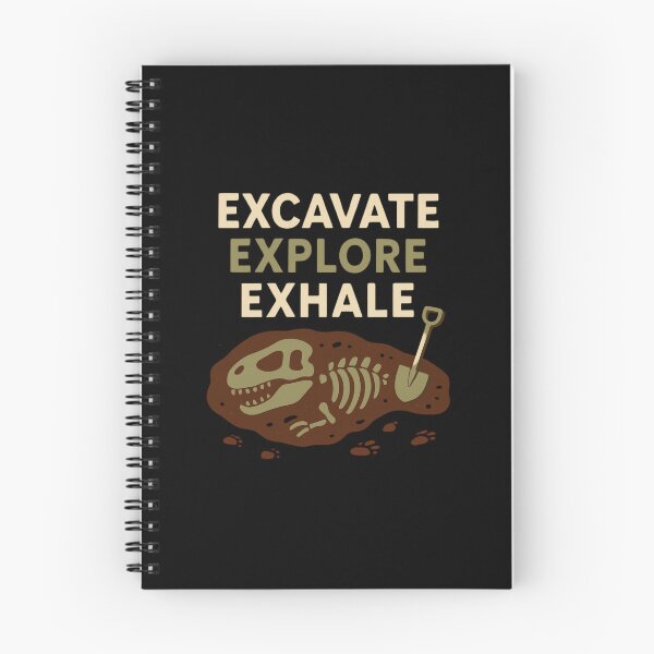 Item preview, excavate, explore exhale designed and sold by meesara.