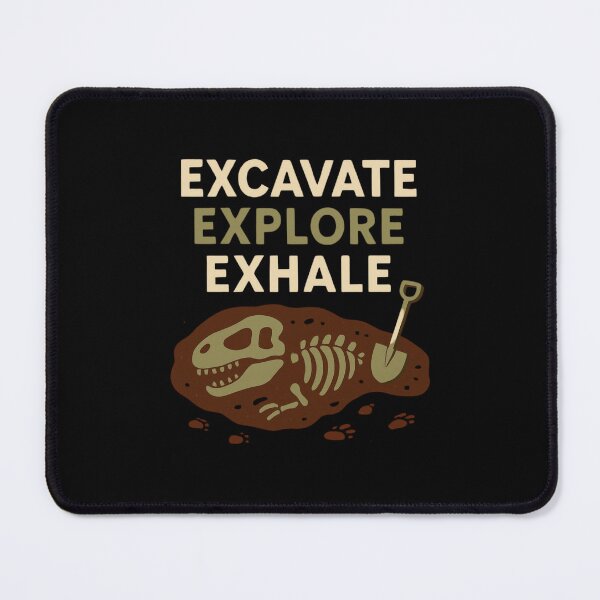 Item preview, excavate, explore exhale designed and sold by meesara.