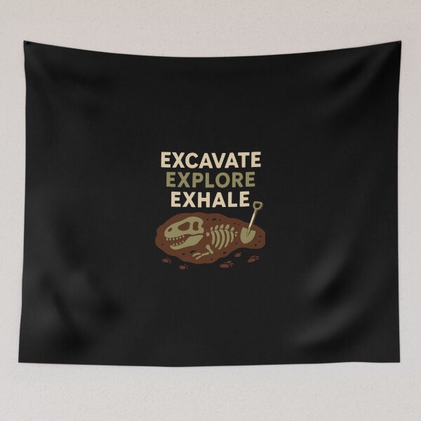 Item preview, excavate, explore exhale designed and sold by meesara.