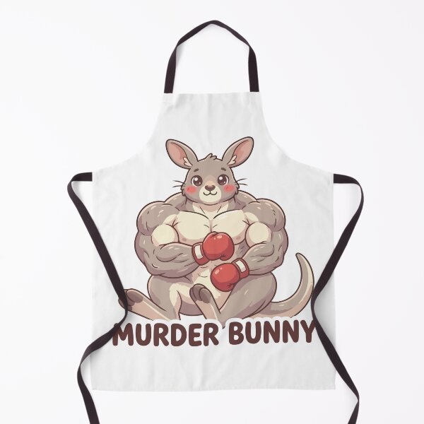 Item preview, Murder Bunny Cute Swole Kangaroo Meme designed and sold by Petzzz.