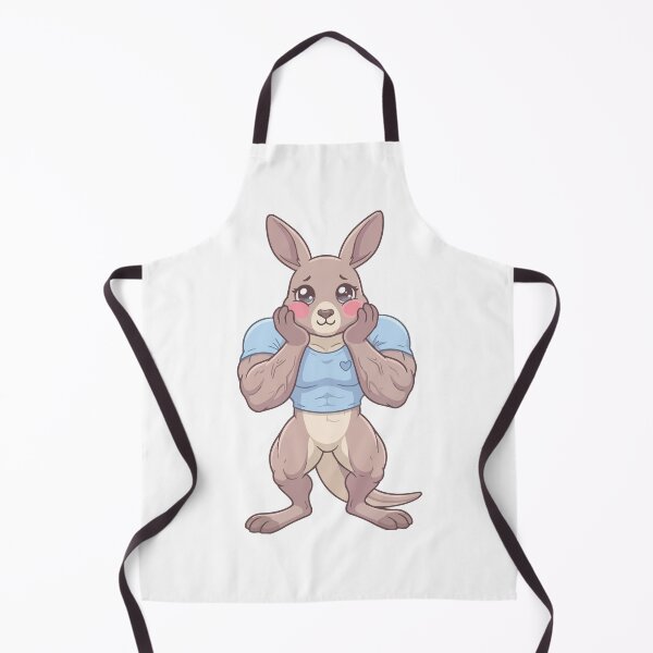 Item preview, Cute But Feral Buff Kangaroo Meme designed and sold by Petzzz.