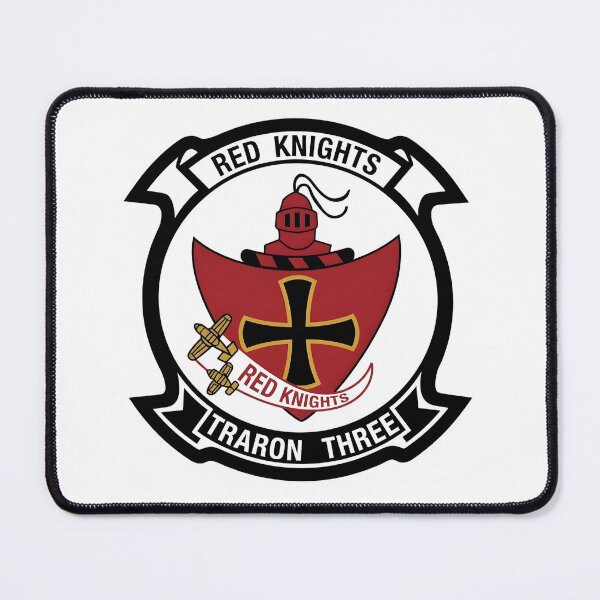 Item preview, Insignia of Training Squadron Three (VT-3) "Red Knights" designed and sold by CharlieDesings.