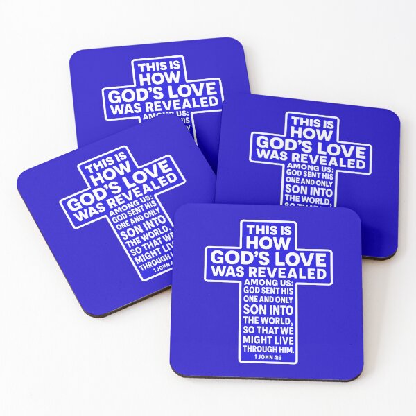 Item preview, 1 John 4:9 God sent His one and only Son into the world designed and sold by plushism.