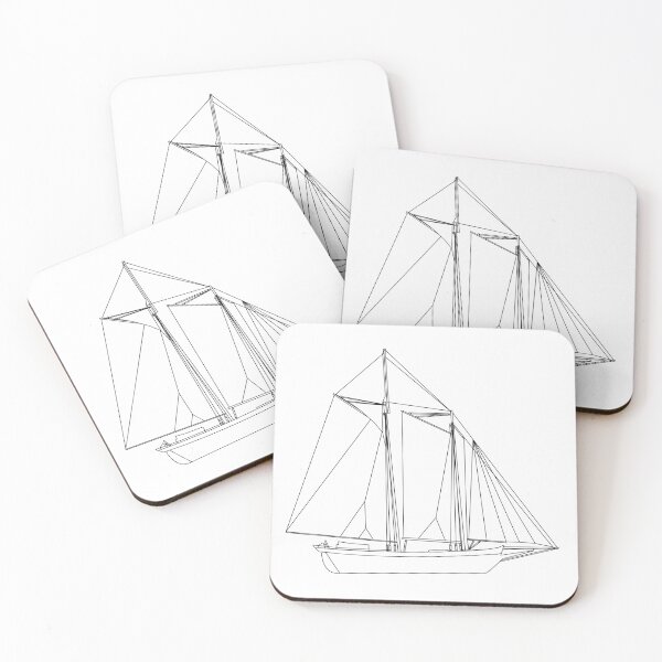 Item preview, Chesapeake Bay Pungy – Classic Bay Trader Maritime designed and sold by deco-designs.