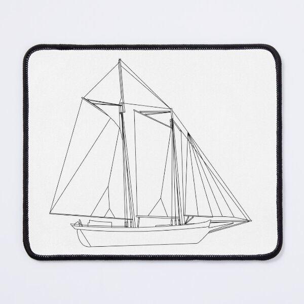 Item preview, Chesapeake Bay Pungy – Classic Bay Trader Maritime designed and sold by deco-designs.