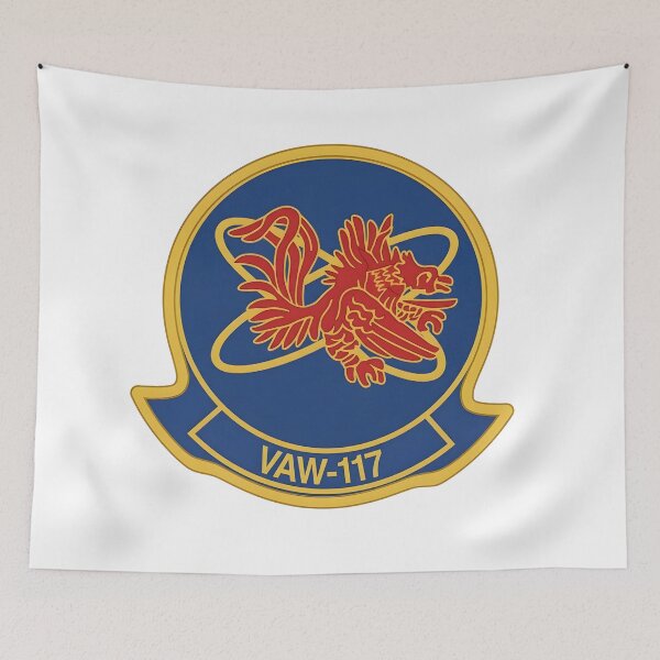 Item preview, Official Insignia of Airborne Command & Control Squadron 117 (VAW-117) "Wallbangers" designed and sold by CharlieDesings.