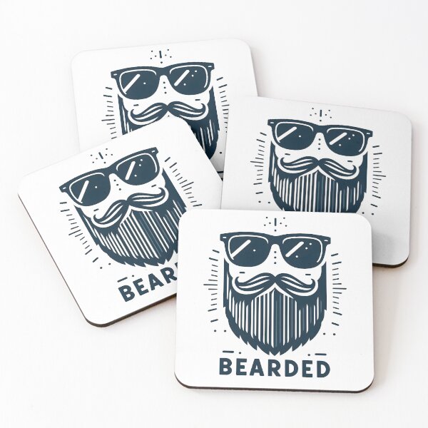 Item preview, Beard Man with Sunglasses Graphic designed and sold by Smoking_Animals .