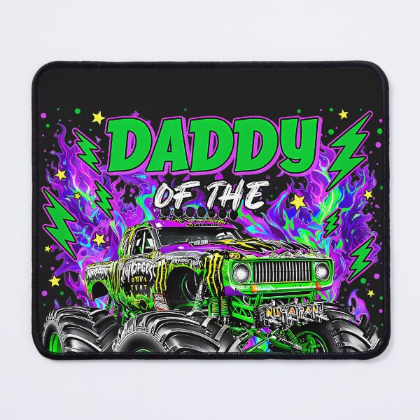 Item preview, Dad and Mom Daddy of The Birthday Boy Monster Truck Boy designed and sold by CriseldaBruning.