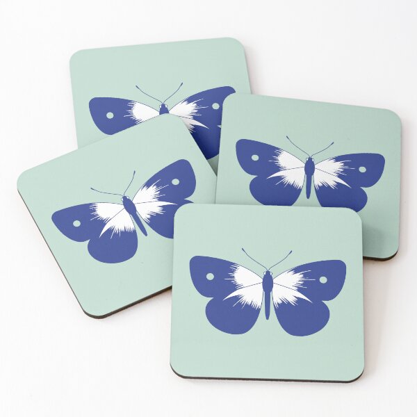 Item preview, A swarm of butterflies (blue edition) designed and sold by Juliette Lancien.