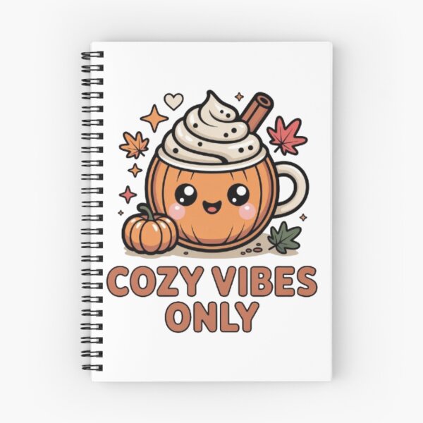 Item preview, Cozy Vibes Only Pumpkin Spice T-Shirt & Sticker – Cute Kawaii Autumn Coffee Design for Fall Lovers designed and sold by GemBob Creations.