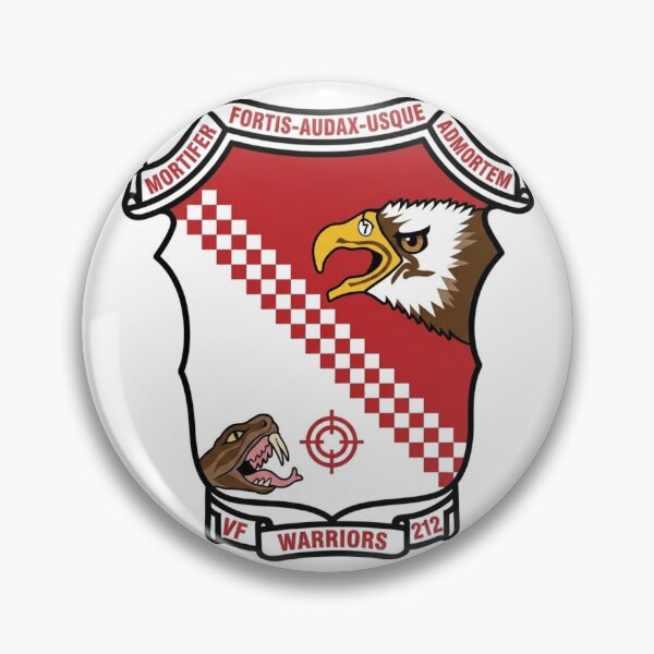 Item preview, Insignia of Fighter Squadron 212 (VF-212) "Warriors" designed and sold by CharlieDesings.