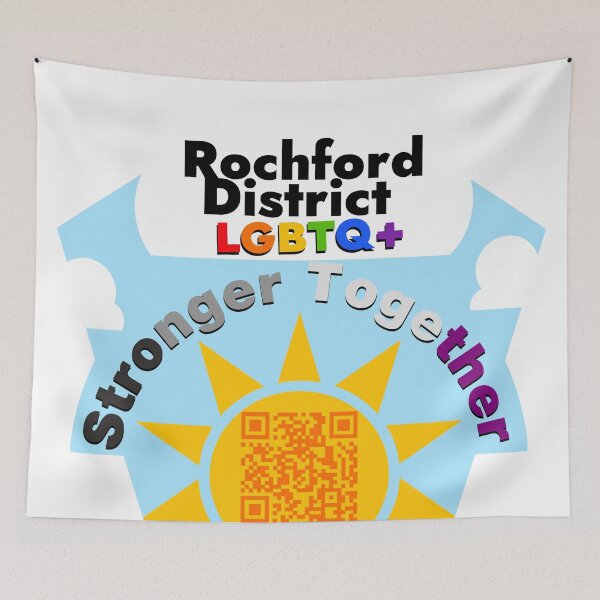 Item preview, Stronger Together - Asexual Flag designed and sold by Rochford District LGBTQ+ Group.