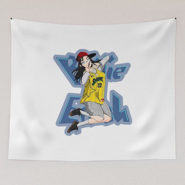 Item preview, Billie Eilish - Streetwear Anime Icon designed and sold by SorrowArtShop.