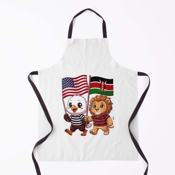 Item preview, the American eagle and its friend the Kenyan lion designed and sold by SE213.