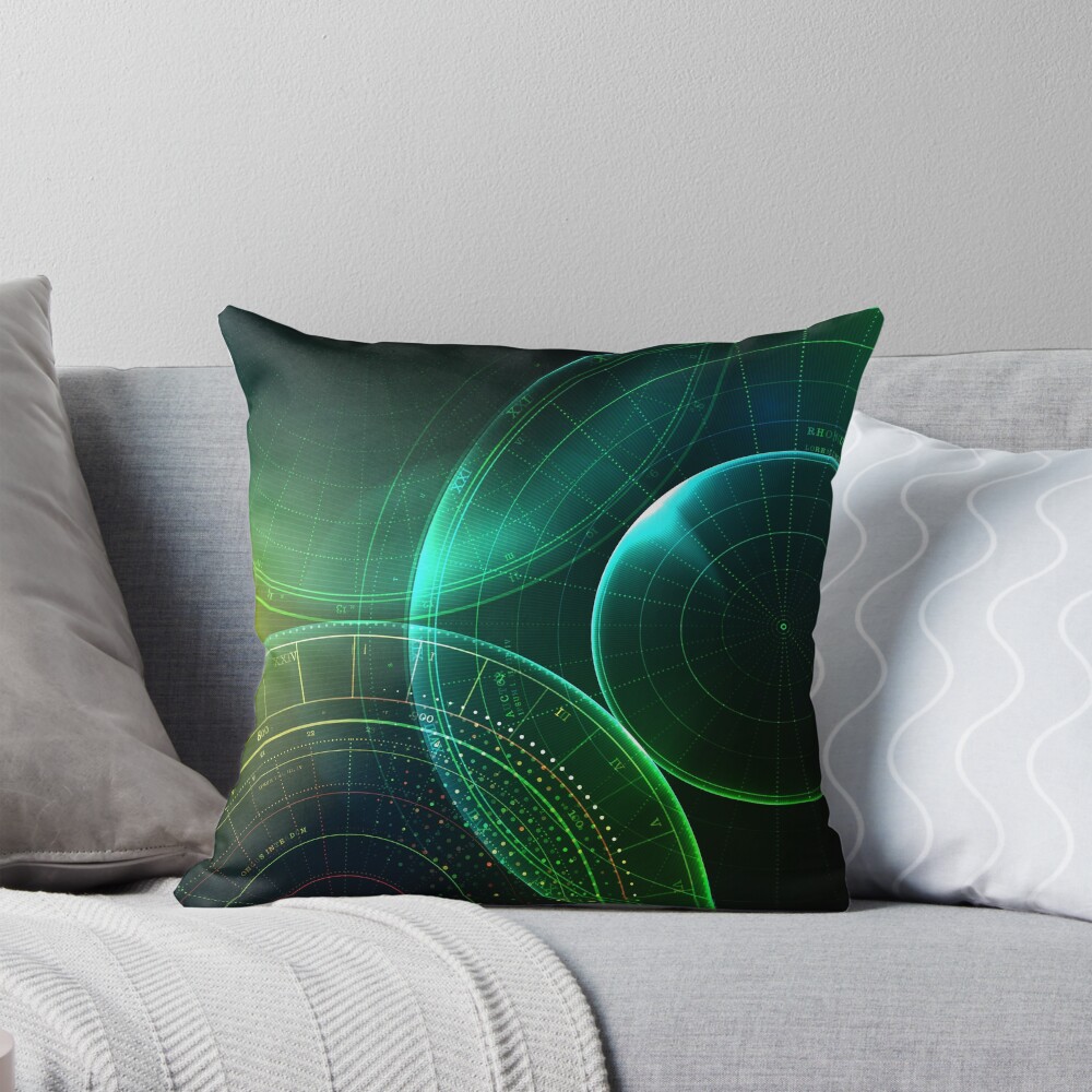 Item preview, Throw Pillow designed and sold by hyperite.