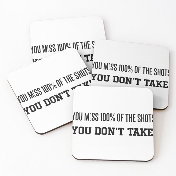 Item preview, You Miss 100% Of The Shots You Don't Take - Basketball Motivation designed and sold by matan00010.