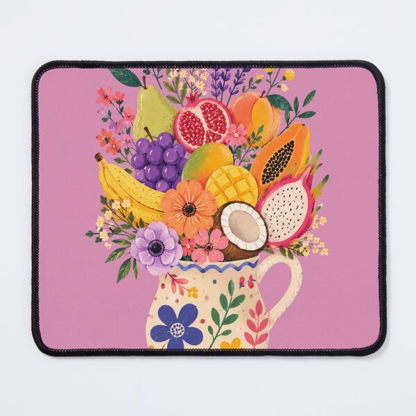 Item preview, Tropical Fruit and Floral Bouquet Art designed and sold by PeplumiArt.