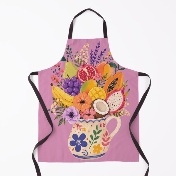 Item preview, Tropical Fruit and Floral Bouquet Art designed and sold by PeplumiArt.