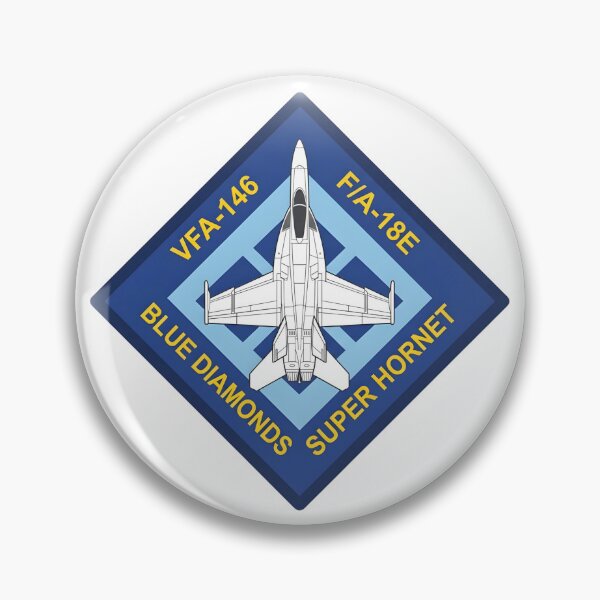 Item preview, Insignia of Strike Fighter Squadron 146 (VFA-146) "Blue Diamonds" designed and sold by CharlieDesings.