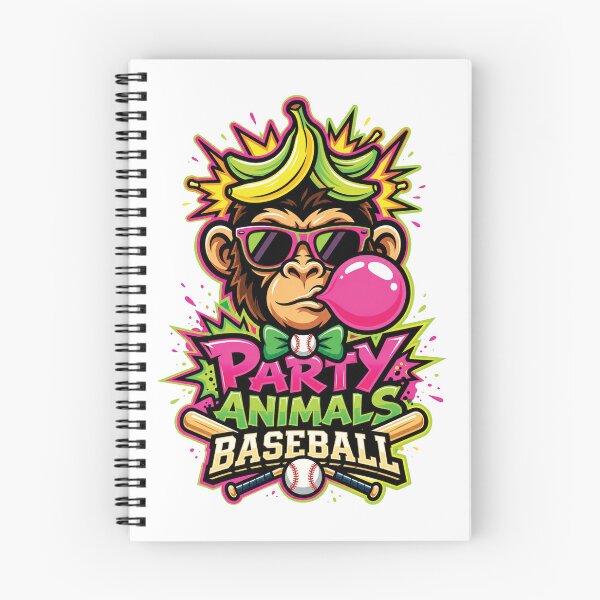 Item preview, Party Animals Baseball Retro Monkey Sunglasses designed and sold by Vonravenn.