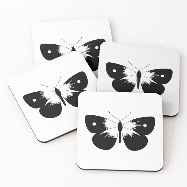 Item preview, A swarm of butterflies (black and white edition) designed and sold by Juliette Lancien.
