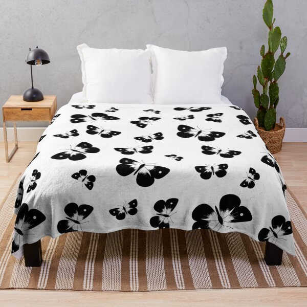 Item preview, A swarm of butterflies (black and white edition) designed and sold by Juliette Lancien.
