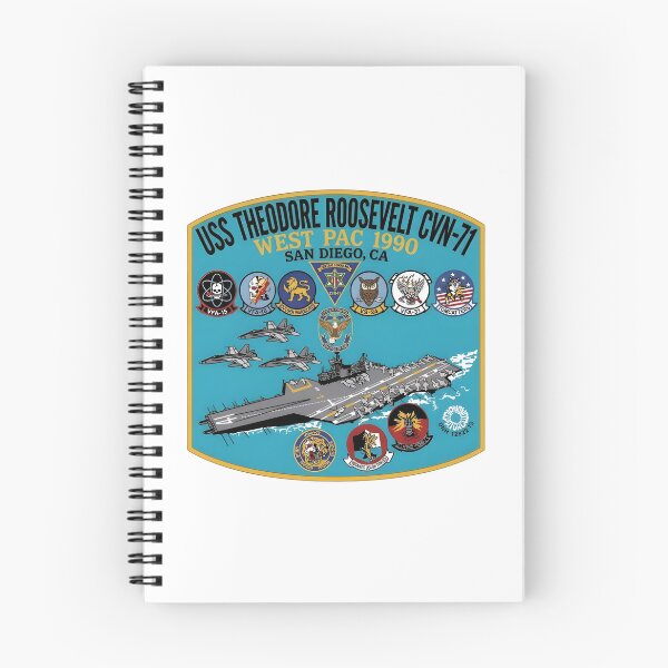Item preview, USS Theodore Roosevelt (CVN-71) - West Pac 1990 Cruise Insignia designed and sold by CharlieDesings.