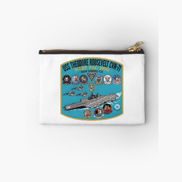 Item preview, USS Theodore Roosevelt (CVN-71) - West Pac 1990 Cruise Insignia designed and sold by CharlieDesings.
