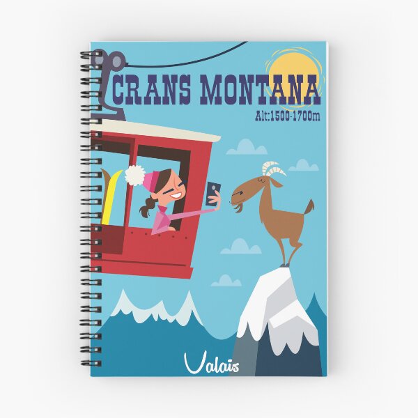 Item preview, Crans Montana poster designed and sold by GAGodel.