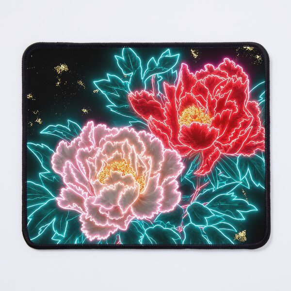 Item preview, Neon Botan Peonies of Japan designed and sold by TOKYOSTUDIO.