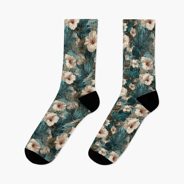 Item preview, Elegant Tropical Floral Texture  - Birthday Flower Print  - Christmas Gifts For Wife designed and sold by RoyalStarsPatts.