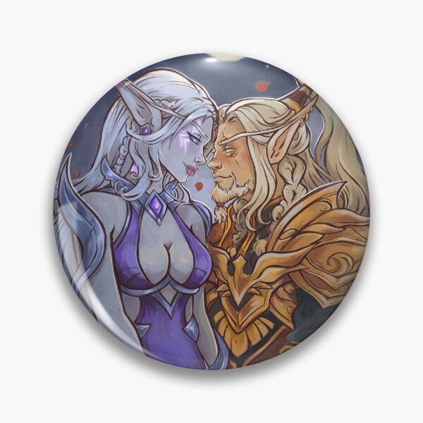 Item preview, Lor'themar Theron and Arcanist Thalyssra by Chimi designed and sold by HeyChimi.
