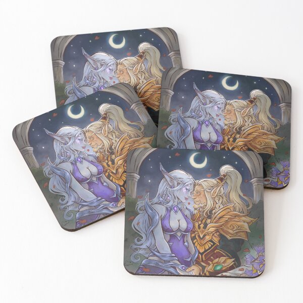Item preview, Lor'themar Theron and Arcanist Thalyssra by Chimi designed and sold by HeyChimi.