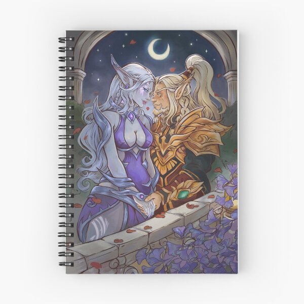 Item preview, Lor'themar Theron and Arcanist Thalyssra by Chimi designed and sold by HeyChimi.