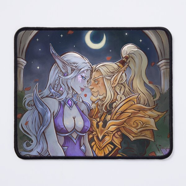 Item preview, Lor'themar Theron and Arcanist Thalyssra by Chimi designed and sold by HeyChimi.