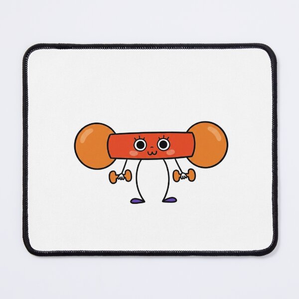 Item preview, ORI Gym Buddy: Heavy Load Light Heart Sticker designed and sold by ORI-ginal Weirdos: The Weirdly Wonderful Crew.
