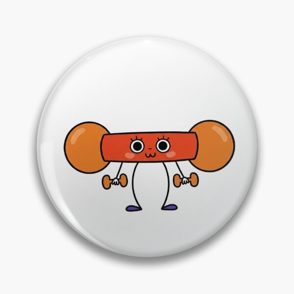 Item preview, ORI Gym Buddy: Heavy Load Light Heart Sticker designed and sold by ORI-ginal Weirdos: The Weirdly Wonderful Crew.