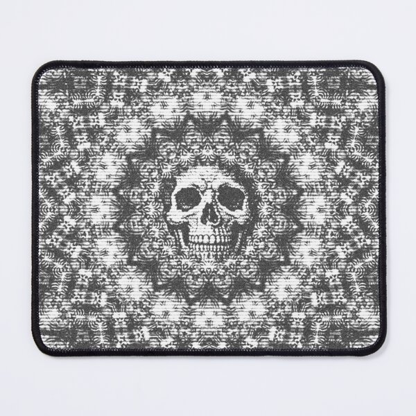 Item preview, Hidden Skull Psychedelic Gothic Horror Mandala Dark Aesthetic Art designed and sold by cr6zym1nd.