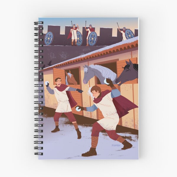Item preview, Roman Cavalry Snowball Fight designed and sold by flaroh.