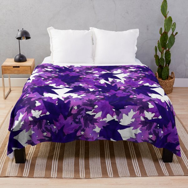 Item preview, Purple leaves pattern designed and sold by mariya-ivanova.