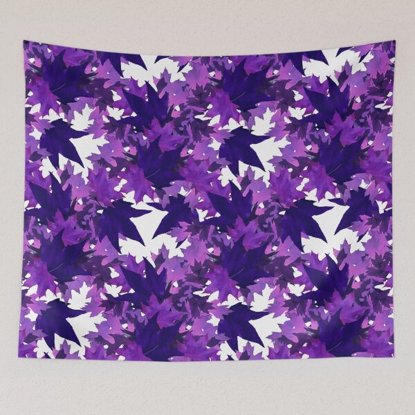Item preview, Purple leaves pattern designed and sold by mariya-ivanova.
