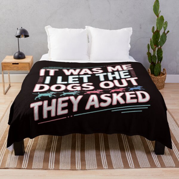 Item preview, It was Me I Let The Dogs Out They Asked Funny Dog Mom and Dog Lover Gift designed and sold by Redgiant87x.