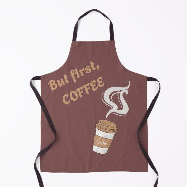 Item preview, But First Coffee Retro Illustration designed and sold by UnicornPeach.