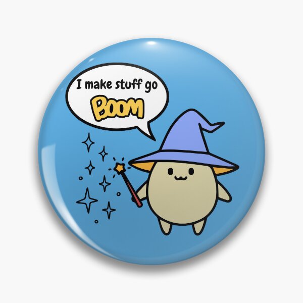 Item preview, Funny Cute Fantasy Wizard  designed and sold by MagicMangoes.