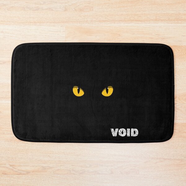 Item preview, VOID – Black Cat Eyes Minimal Logo Design designed and sold by MuggsandMabel.