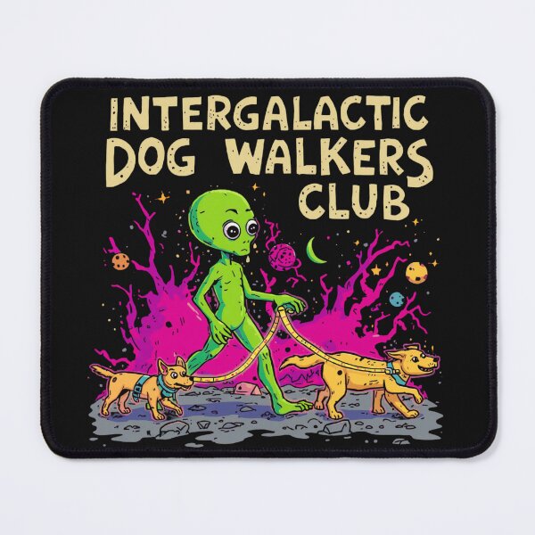Item preview, Alien Dog Walker designed and sold by Musicdrip.